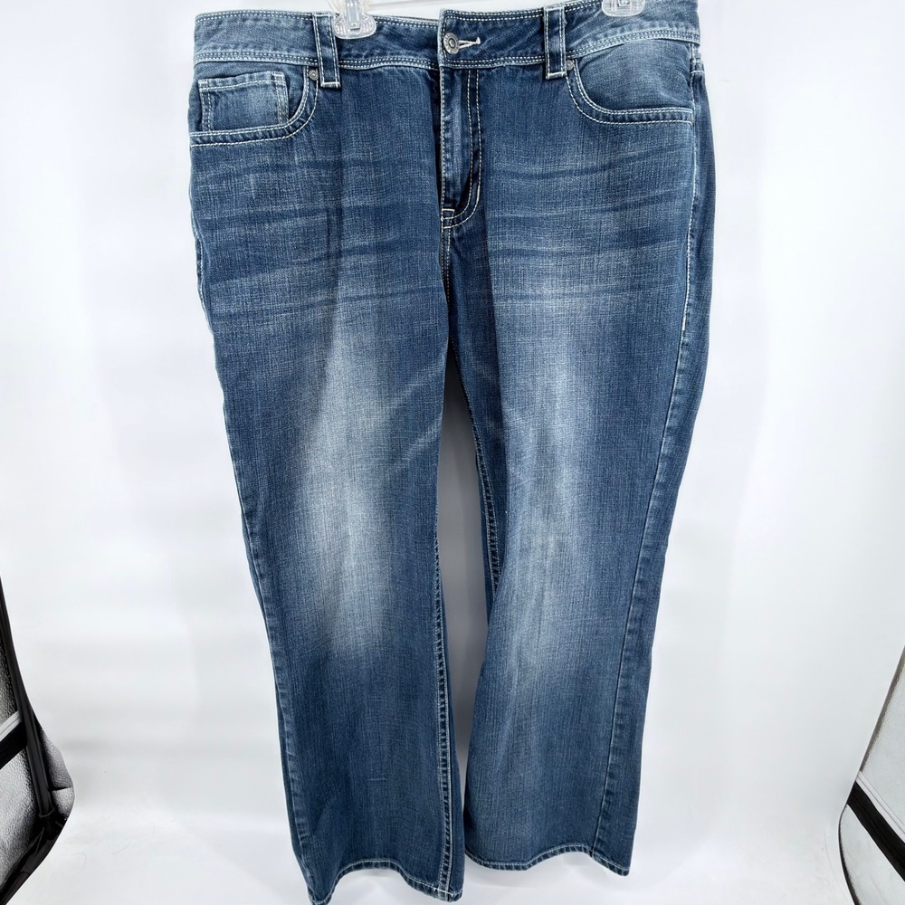 Rock & Roll Cowboy Jeans Mens 40x34 Blue Double Barrel Relaxed Straight Leg